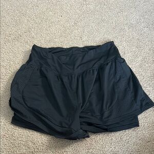 Black Women's Athletic Shorts